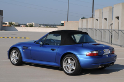 2000 BMW M Roadster in Estoril Blue Metallic over Black Nappa