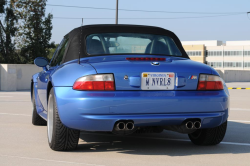 2000 BMW M Roadster in Estoril Blue Metallic over Black Nappa