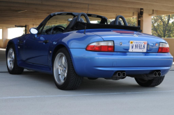 2000 BMW M Roadster in Estoril Blue Metallic over Black Nappa