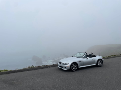 2000 BMW M Roadster in Titanium Silver Metallic over Black Nappa
