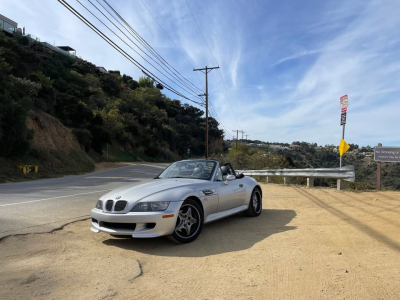 2000 BMW M Roadster in Titanium Silver Metallic over Black Nappa