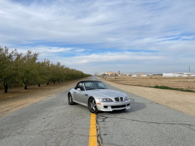 2000 BMW M Roadster in Titanium Silver Metallic over Black Nappa