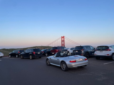 2000 BMW M Roadster in Titanium Silver Metallic over Black Nappa