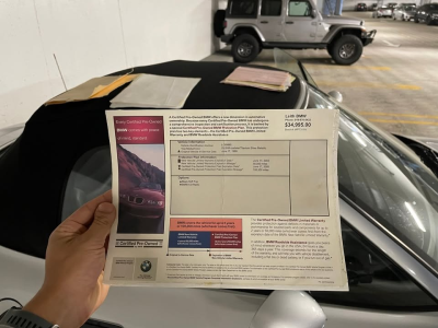 2000 BMW M Roadster in Titanium Silver Metallic over Black Nappa