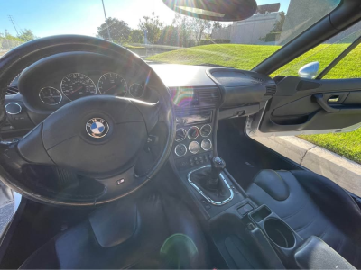 2000 BMW M Roadster in Titanium Silver Metallic over Black Nappa