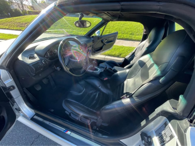 2000 BMW M Roadster in Titanium Silver Metallic over Black Nappa