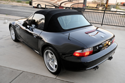 2000 BMW M Roadster in Cosmos Black Metallic over Dark Gray & Black Nappa