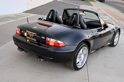 2000 BMW M Roadster in Cosmos Black Metallic over Dark Gray & Black Nappa