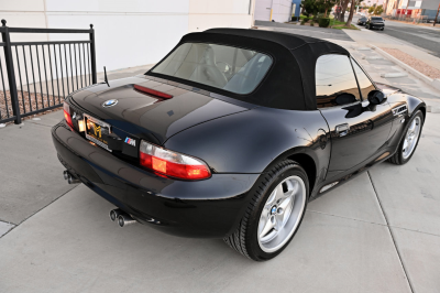 2000 BMW M Roadster in Cosmos Black Metallic over Dark Gray & Black Nappa