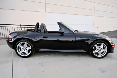 2000 BMW M Roadster in Cosmos Black Metallic over Dark Gray & Black Nappa