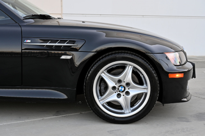 2000 BMW M Roadster in Cosmos Black Metallic over Dark Gray & Black Nappa