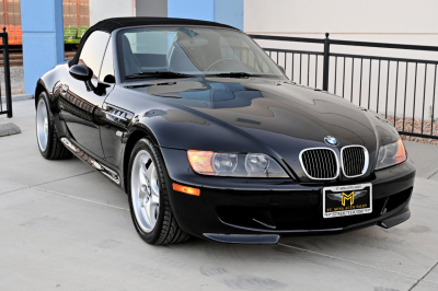 2000 BMW M Roadster in Cosmos Black Metallic over Dark Gray & Black Nappa