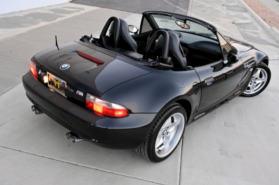 2000 BMW M Roadster in Cosmos Black Metallic over Dark Gray & Black Nappa