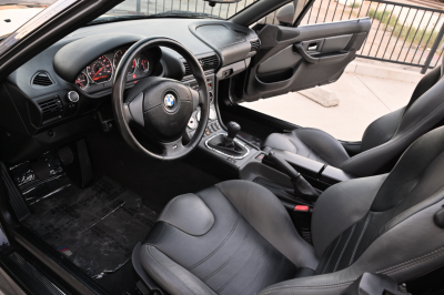 2000 BMW M Roadster in Cosmos Black Metallic over Dark Gray & Black Nappa