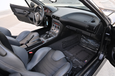 2000 BMW M Roadster in Cosmos Black Metallic over Dark Gray & Black Nappa