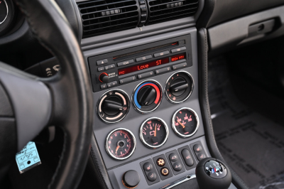 2000 BMW M Roadster in Cosmos Black Metallic over Dark Gray & Black Nappa