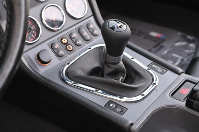 2000 BMW M Roadster in Cosmos Black Metallic over Dark Gray & Black Nappa