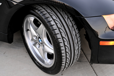 2000 BMW M Roadster in Cosmos Black Metallic over Dark Gray & Black Nappa