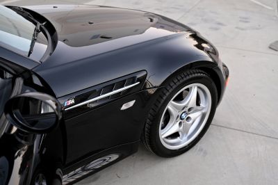 2000 BMW M Roadster in Cosmos Black Metallic over Dark Gray & Black Nappa