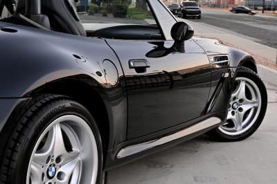 2000 BMW M Roadster in Cosmos Black Metallic over Dark Gray & Black Nappa