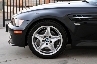 2000 BMW M Roadster in Cosmos Black Metallic over Dark Gray & Black Nappa