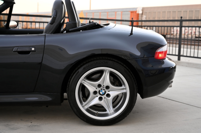 2000 BMW M Roadster in Cosmos Black Metallic over Dark Gray & Black Nappa