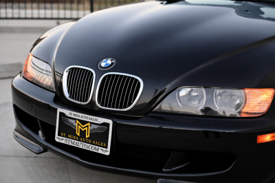 2000 BMW M Roadster in Cosmos Black Metallic over Dark Gray & Black Nappa