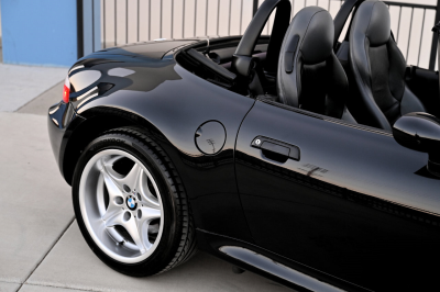 2000 BMW M Roadster in Cosmos Black Metallic over Dark Gray & Black Nappa