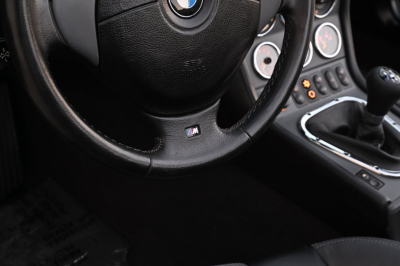 2000 BMW M Roadster in Cosmos Black Metallic over Dark Gray & Black Nappa