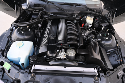 2000 BMW M Roadster in Cosmos Black Metallic over Dark Gray & Black Nappa