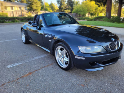 2000 BMW M Roadster in Cosmos Black Metallic over Black Nappa