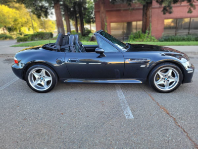 2000 BMW M Roadster in Cosmos Black Metallic over Black Nappa