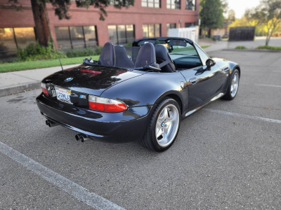 2000 BMW M Roadster in Cosmos Black Metallic over Black Nappa