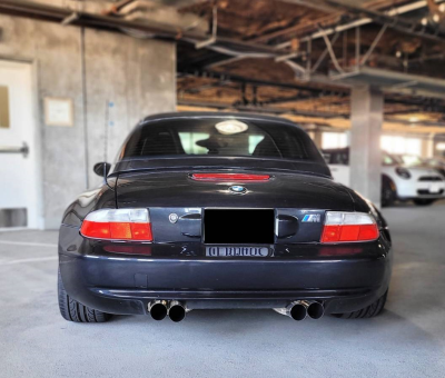 2000 BMW M Roadster in Cosmos Black Metallic over Black Nappa