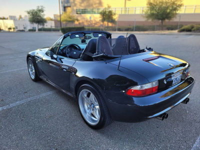 2000 BMW M Roadster in Cosmos Black Metallic over Black Nappa