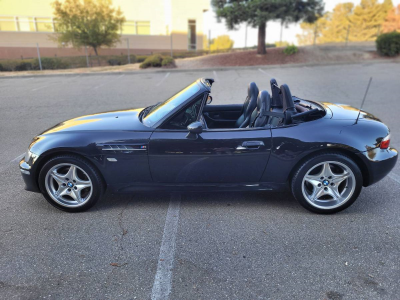 2000 BMW M Roadster in Cosmos Black Metallic over Black Nappa