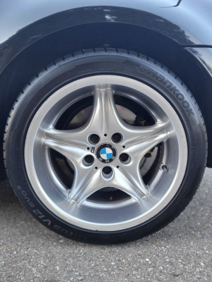 2000 BMW M Roadster in Cosmos Black Metallic over Black Nappa