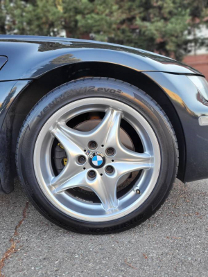 2000 BMW M Roadster in Cosmos Black Metallic over Black Nappa