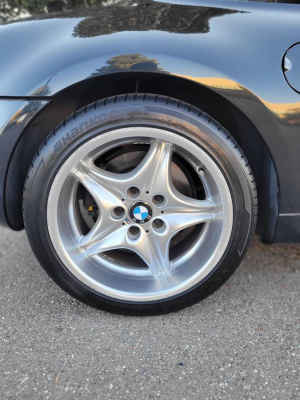 2000 BMW M Roadster in Cosmos Black Metallic over Black Nappa