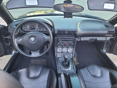 2000 BMW M Roadster in Cosmos Black Metallic over Black Nappa