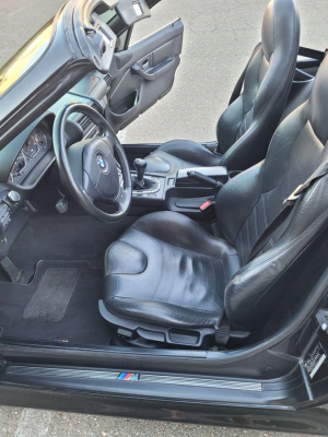 2000 BMW M Roadster in Cosmos Black Metallic over Black Nappa