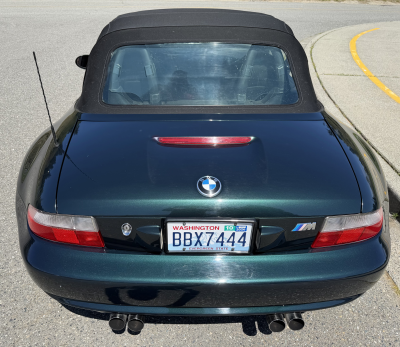 2000 BMW M Roadster in Oxford Green 2 Metallic over Black Nappa
