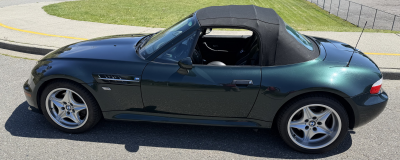 2000 BMW M Roadster in Oxford Green 2 Metallic over Black Nappa