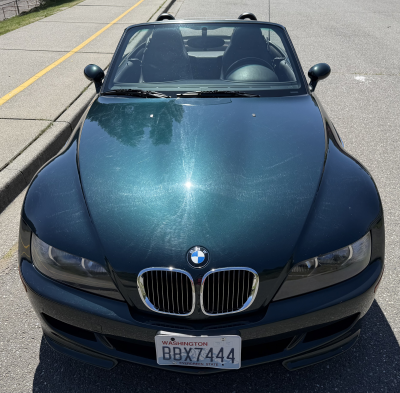 2000 BMW M Roadster in Oxford Green 2 Metallic over Black Nappa