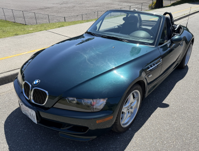 2000 BMW M Roadster in Oxford Green 2 Metallic over Black Nappa