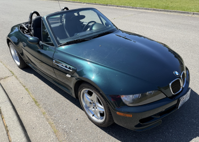 2000 BMW M Roadster in Oxford Green 2 Metallic over Black Nappa