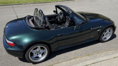 2000 BMW M Roadster in Oxford Green 2 Metallic over Black Nappa