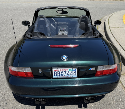2000 BMW M Roadster in Oxford Green 2 Metallic over Black Nappa