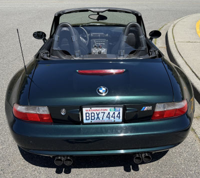 2000 BMW M Roadster in Oxford Green 2 Metallic over Black Nappa