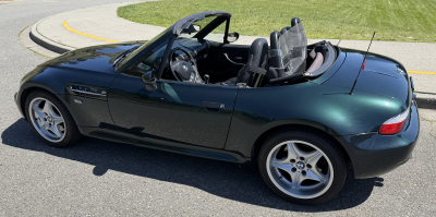 2000 BMW M Roadster in Oxford Green 2 Metallic over Black Nappa